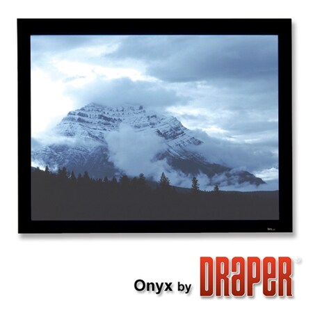 Onyx with Vertex Clear Sound Nano Perf Electric Projection Screen Size / Format: 109" diagonal / 16:10